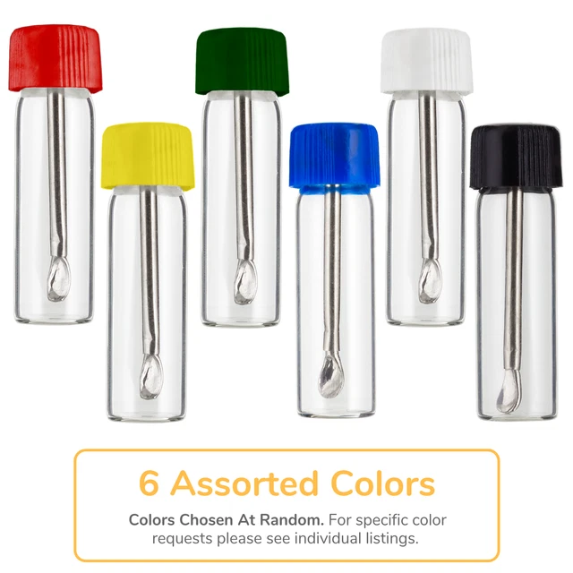 6 Pack Bundle | Premium 1.5g Safety Mixing Tool e-Snuff Spice Storage Bullet
