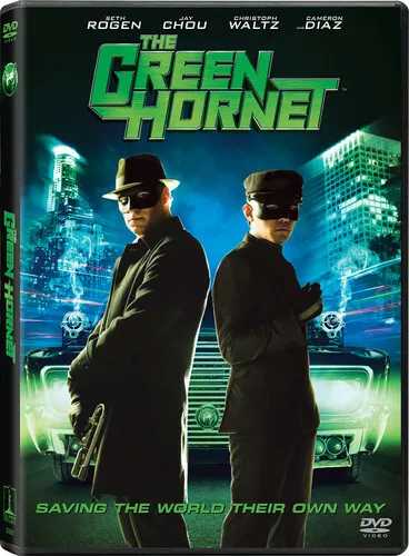 The Green Hornet (DVD, 2011) Seth Rogen Jay Chou Christoph Waltz  ~Very Good