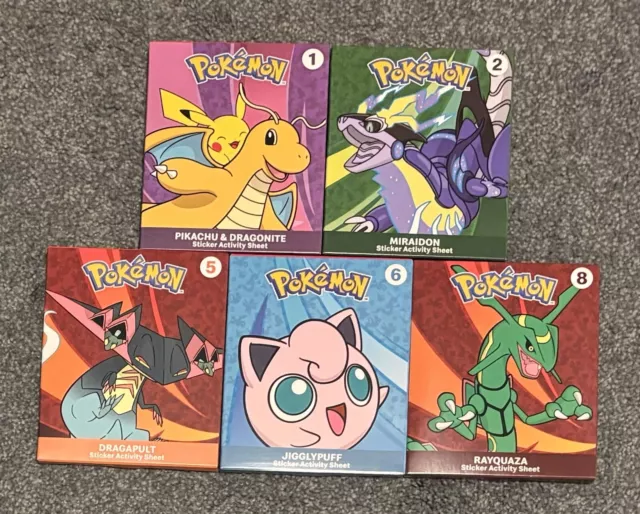 2025 MCDONALD'S POKEMON Dragon Cards TCG HAPPY MEAL 5x Packs Sealed £0.