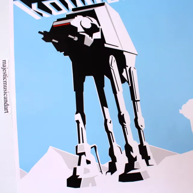 Star Wars The Empire Strikes Back European Surrealist Art Poster