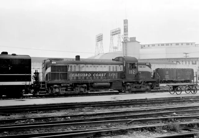 Negative - Seaboard Coast Line Railroad Alco RS-2 Diesel Unit No. 1121