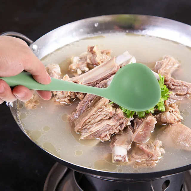 Table Spoons Stirring Soup Ladle Handle Dinnerware Flatware
