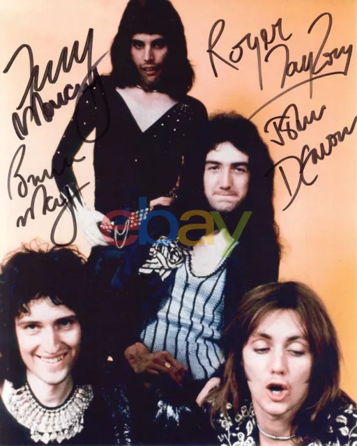 Queen Band Signed 8x10 Autographed Photo reprint