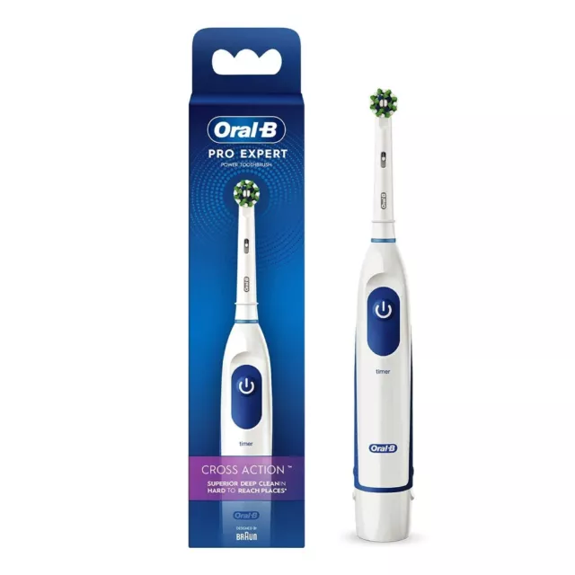 Elektrische Zahnbürste Oral B Pro Expert für Erwachsene, batteriebetrieben