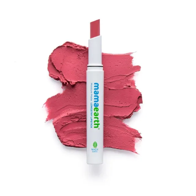 Mamaearth Moisture Matte Longstay Lipstick Shade Pink Lemonade 2g ( FS )