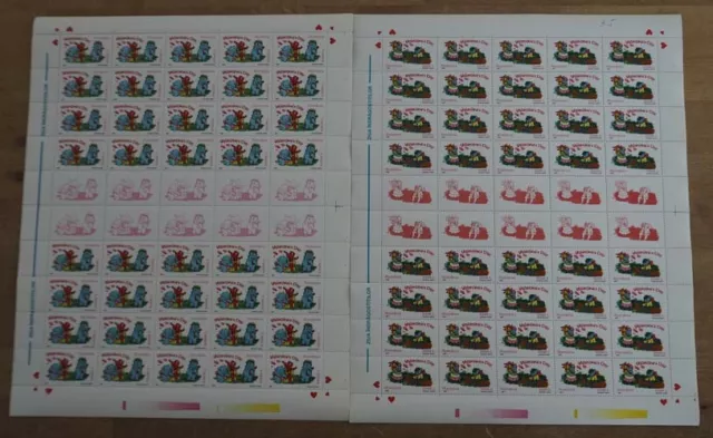 2002 Rumänien; 200 Serien Valentinstag, postfrisch/MNH, MiNr. 5639/40, ME 1600,-