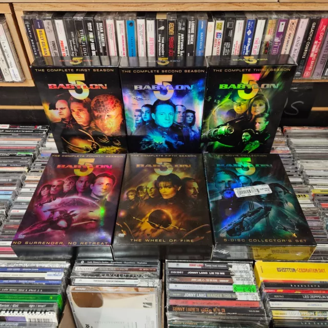 BABYLON 5 - The Complete Series and Movie Collection [DVD, VG]