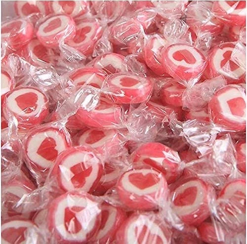 1 kg de dulces corazón de roca - duros - dulces duros para decoraciones de mesa - boda