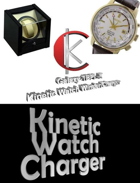 Seiko kinetic watch winder deals