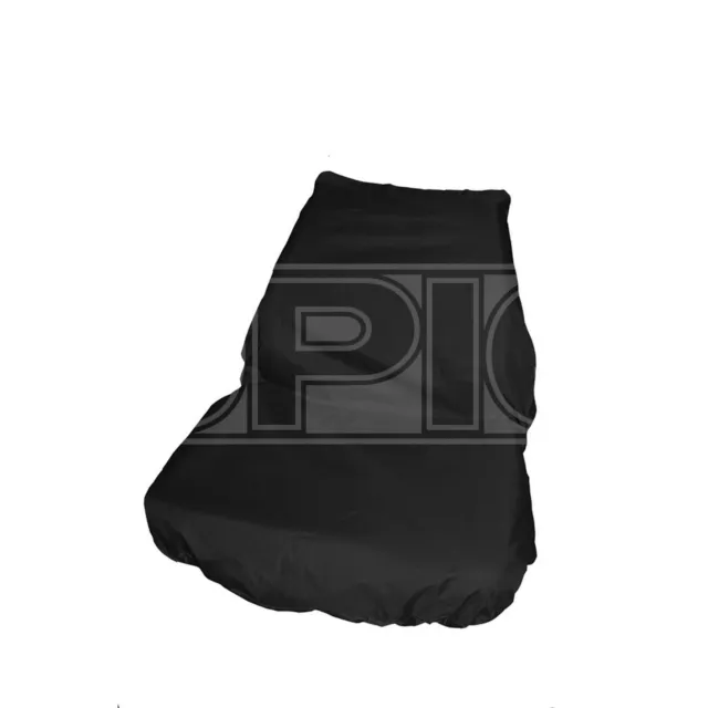 Tractor Seat Cover - Standard - Black - Also Fits Some Excavators - Waterproof