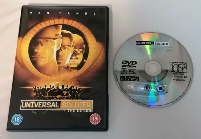 DVD - VAN Damme Universal Soldier The Return DVD PAL UK Action Martial ...