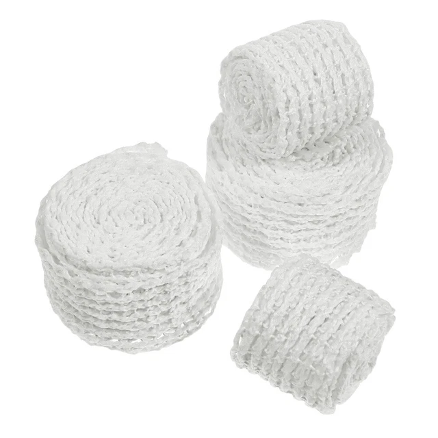 4 Rolls Char Siew corda intrecciata filo di cotone rete per carne di cotone rete per bovini