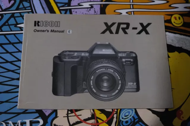 Original Ricoh XR-X Users instruction Manual