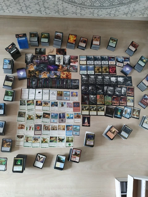 Gros Lot ~5000 Cartes Magic The Gathering Collection PAS DE PRIX DE RESERVE