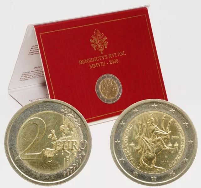 2 Euro Paulusjahr 2008 Stgl. Vatikan