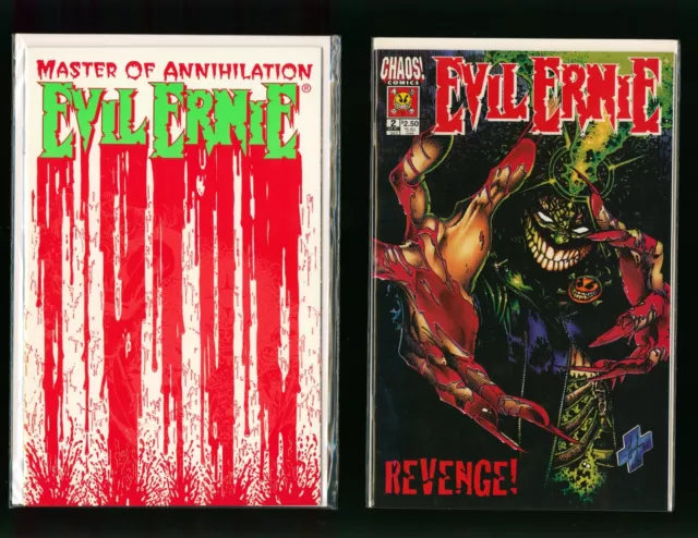 Evil Ernie Revenge #1-4 Set NM+ 9.6 - #1 Variant Cover