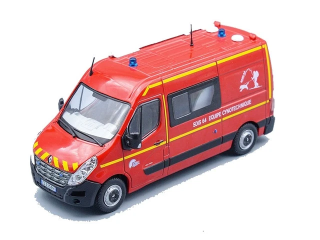 Renault B70.35D 4x4 VSAB et B90 EDF au 1/43 (Hachette/IXO-PCT