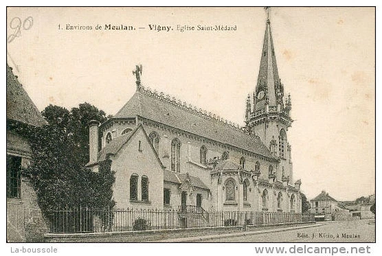 95 VIGNY - eglise saint medard.