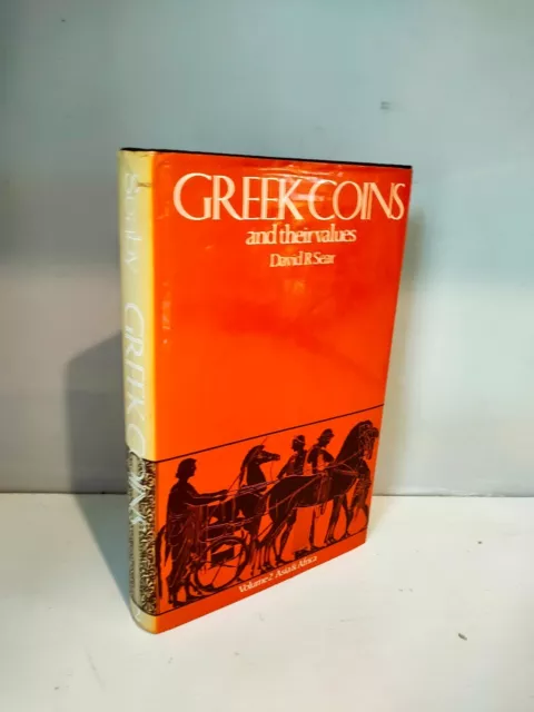 Greek Coins and Their Values Volume 1 Europe by David Sear Hardcover 1978