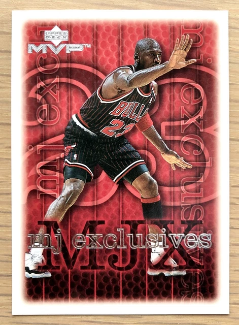 Chicago Bulls 1999 Upper Deck Mvp Mj Exclusives 1999-00 Michael