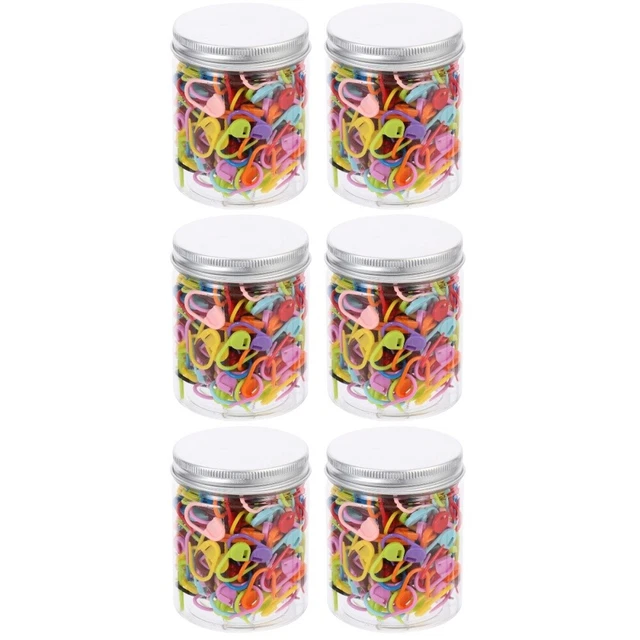 6 cajas marcador de ganchillo profesional -clips herramientas de tejido hágalo usted mismo - artesanía - accesorios