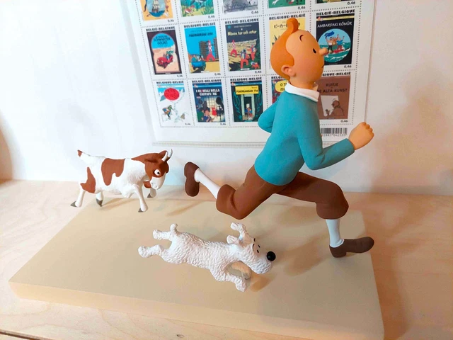 Moulinsart Fariboles Tintin - Haddock - Collection Galerie des personn – Figurine Mythique
