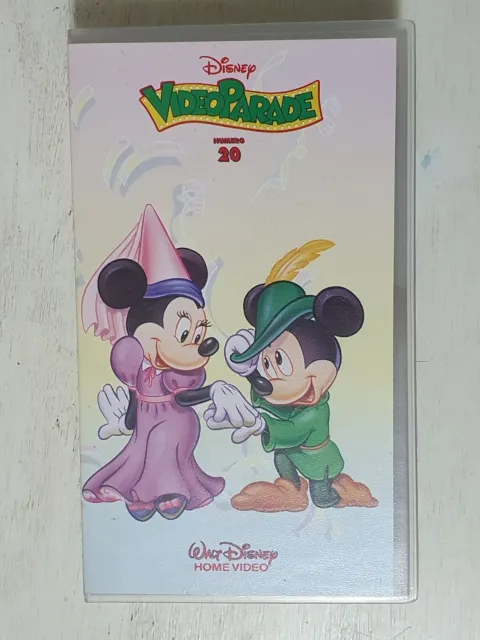 Vhs Used Disney Video Parade N.20 : Donald Duck,Mickey Mouse (Vhca1)