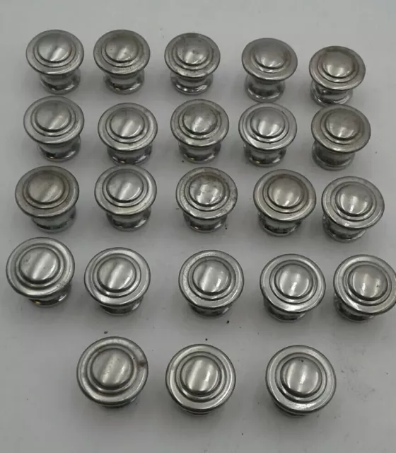 Vintage Round Small Knobs Drawer Pull Tool Box Dresser Furniture Hardware Lot 23