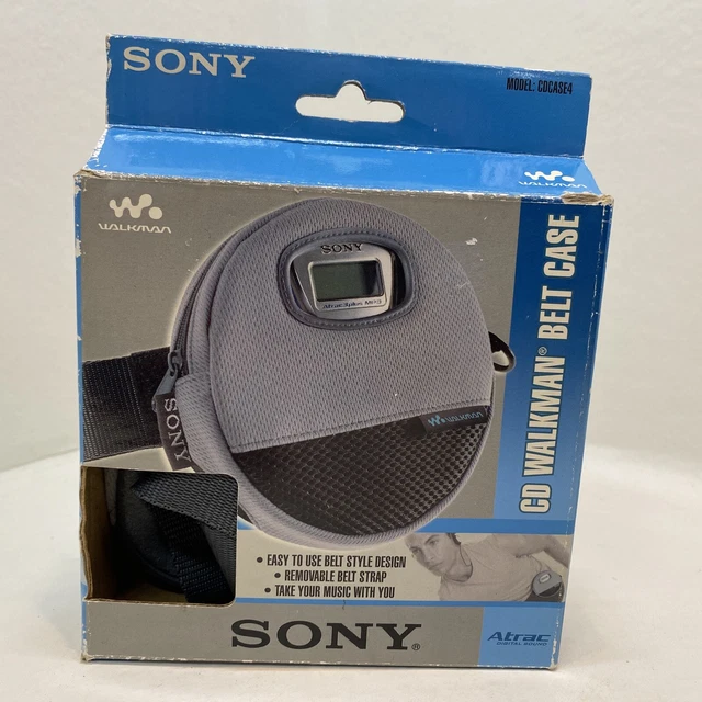 SONY ATRAC CD Walkman CD Player Portable Discman Belt Waist Carry Case