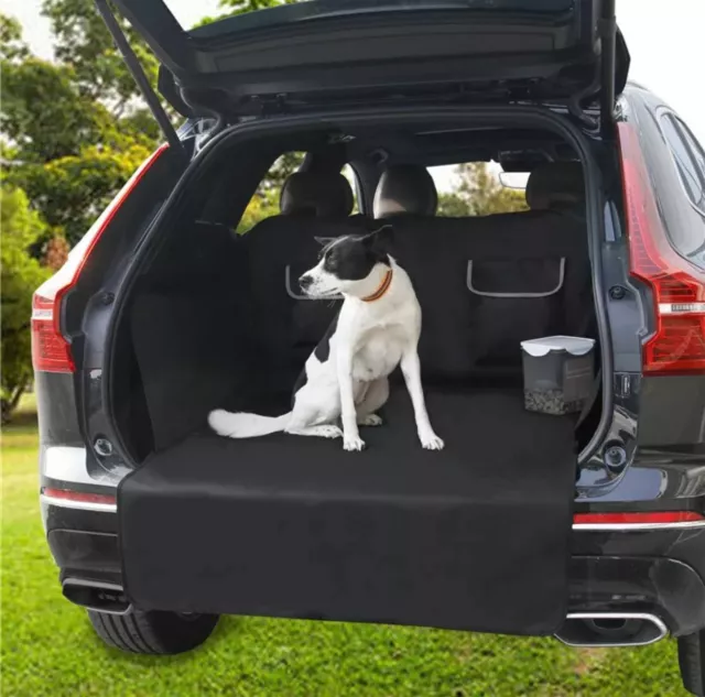 Large Waterproof Dog Car Seat Cover Pet Boot Protector Rear Back Hammock Mat New