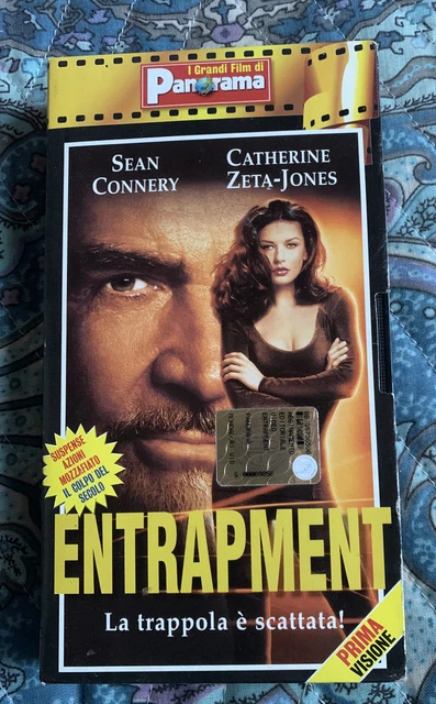 VHS Entrapment Con Sean Connery E Catherine Zeta-Jones - 6