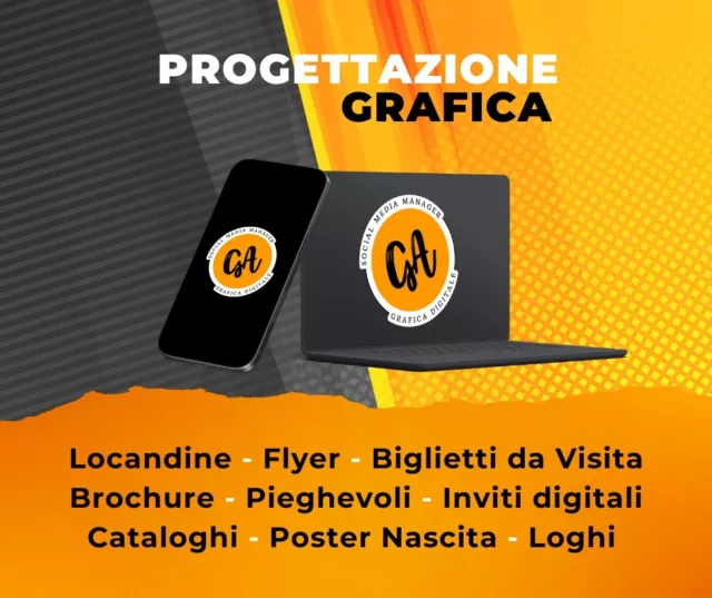 Progettazione Grafica Per Volantini, Inviti, Biglietti Da Visita, Poster Nascita