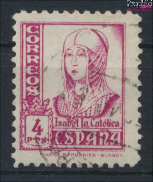 Espagne 779 oblitéré 1937 isabella (9921788