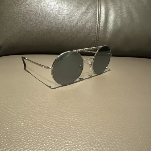 GENUINE CHANEL 4232 C124/6G Silver Round Sunglasses RRP £369!! £75.00 -  PicClick UK