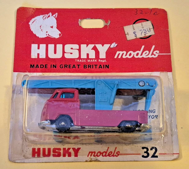 HUSKY MODELS NO.32 VW T1 Luggage Elevator Modellauto auf Karte, Neu in ...