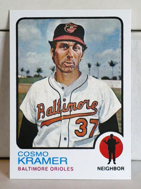 Cosmo Kramer: Custom-Designed Trading Card Seinfeld