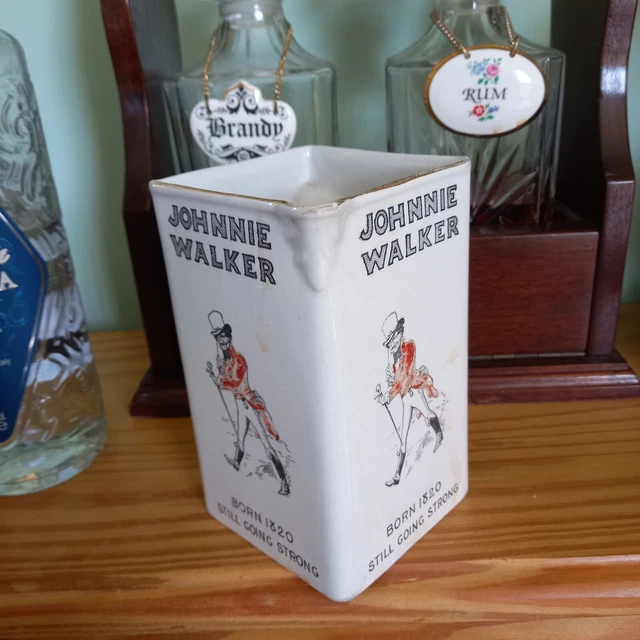 ANTIQUE JOHNNIE WALKER 1940s SCOTCH WHISKY WATER JUGJAMES GREEN