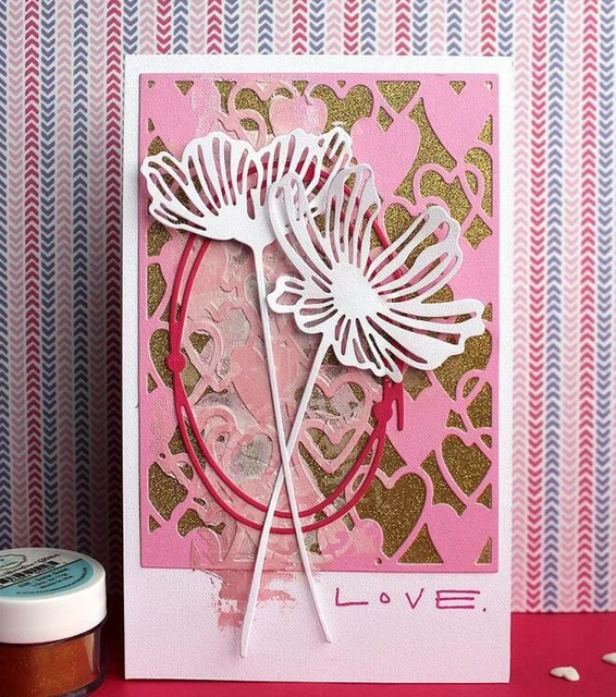 Metal Cutting Flowers Dies Stencils Scrapbooking Album Paper Card Embossing Die