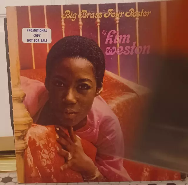 Kim Weston - Big Brass Four Poster L  People Records PLP-5001  NICE!  PROMO COPY