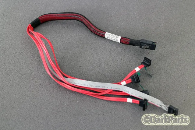 HP Proliant ML330 G6 599161-001 SAS Cable Assembly to 4-SATA 598657-001
