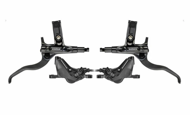 Par de frenos de disco hidráulicos Shimano Mt420 de 4 pistones 2020
