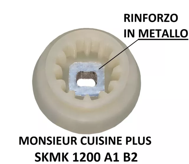 Giunto boccola metallo LIDL SILVERCREST Monsieur Cuisine Plus SKMK 1200 A1 B2