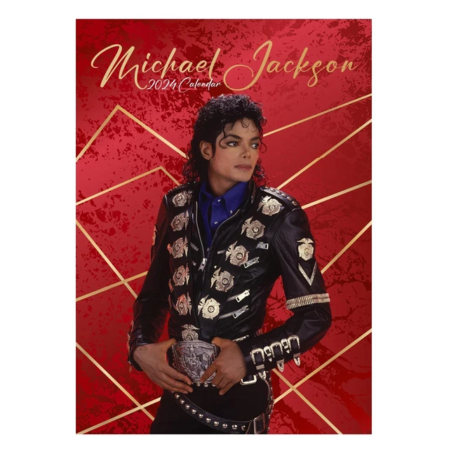 MICHAEL JACKSON 2024 Calendario, Mese To Vista A3 Muro Celebrita
