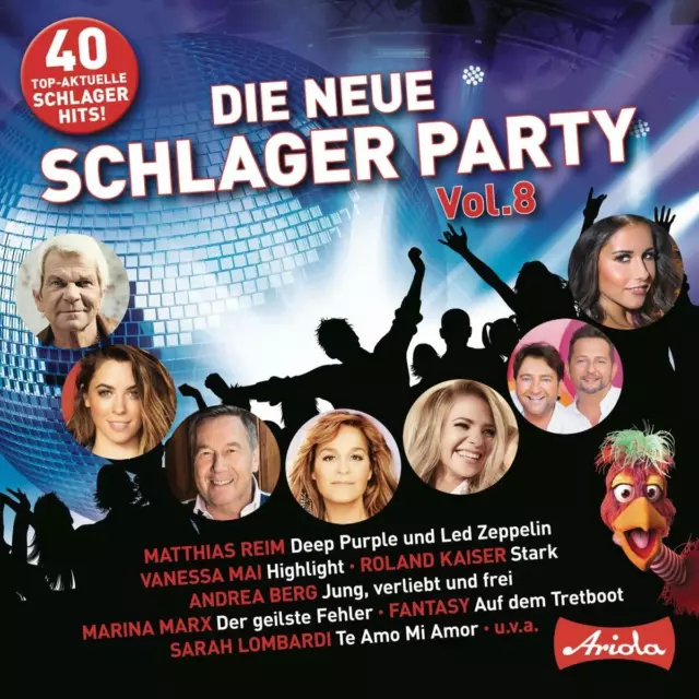 Various - Die Neue Schlagerparty Vol.8 2CD NEU OVP