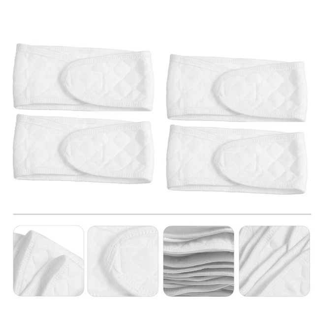 6 PCS NEWBORN Belly Bands Abdominal Binder White Binders Baby £7.85
