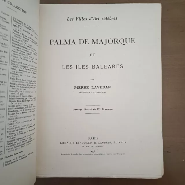 Palma de Majorque et les îles Baléares, Pierre Lavedan