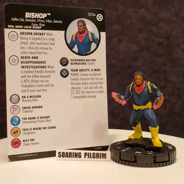 BISHOP - 003a Common - X-Men House of X Heroclix Set #3a