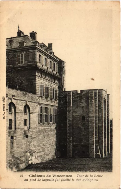 CPA AK Chateau de VINCENNES - Tour de la Reine au pied de laquelle fut (519931)