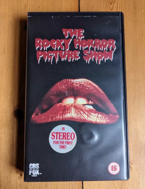 The Rocky Horror Picture Show VHS Video Cassette Tape 1991