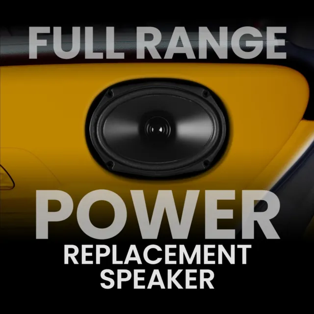 BOSS Audio Systems BRS69 6 x 9 120 W Replacement Car Speaker, Sold Individually 2